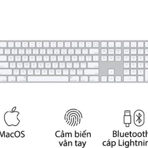 Bàn phím Apple Magic Keyboard + Touch ID/Phím số 2021 MK2C3 | Chính hãng Apple Việt Nam