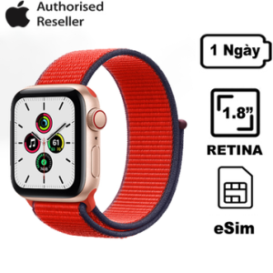 Apple Watch SE 40mm (4G) Viền Nhôm – Dây Vải | Chính Hãng VN/A