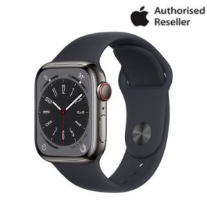 Apple Watch Series 8 41mm LTE viền thép dây cao su | Chính hãng VN/A