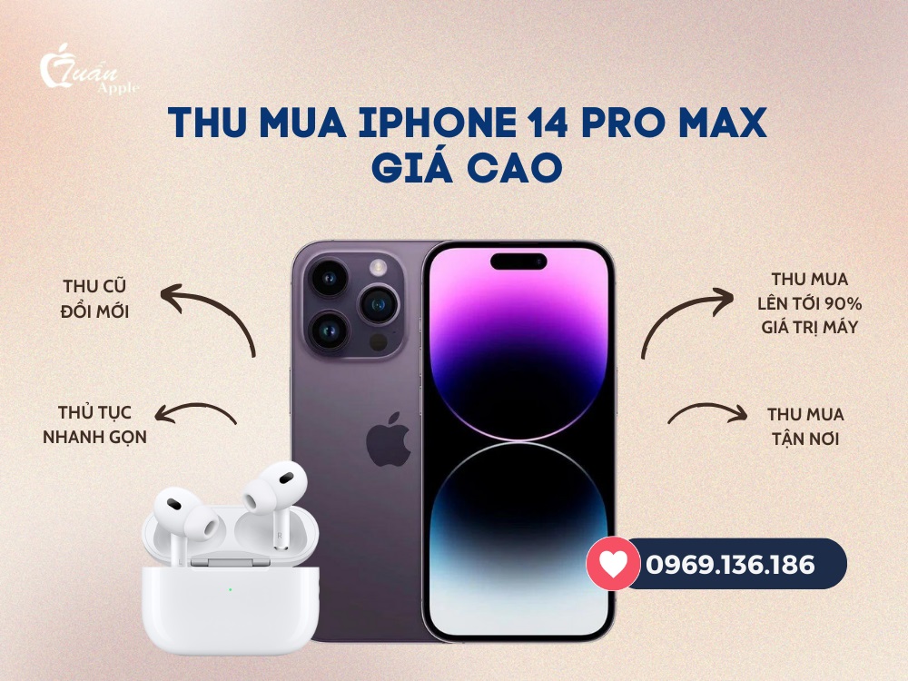 Thu mua iPhone 14 Pro Max giá cao tại TP.HCM