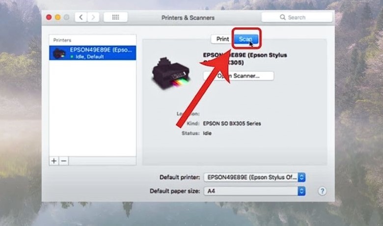 Cách kết nối máy in qua Wifi trên Macbook