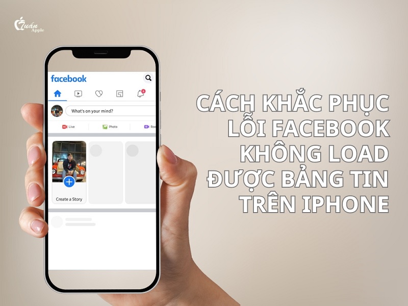 Cách khắc phục lỗi Facebook không load được bảng tin trên iPhone