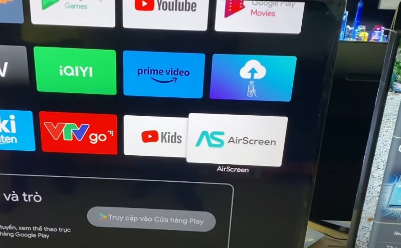 Hướng dẫn kết nối điện thoại iPhone với Tivi Sharp bằng ứng dụng AirScreen