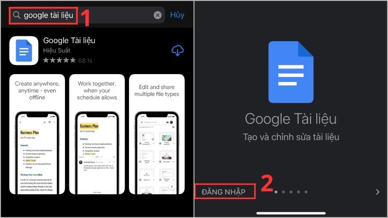 Cách tạo File .doc trên điện thoại