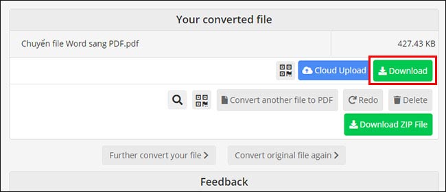 Cách chuyển file Word sang PDF trên Macbook bằng 