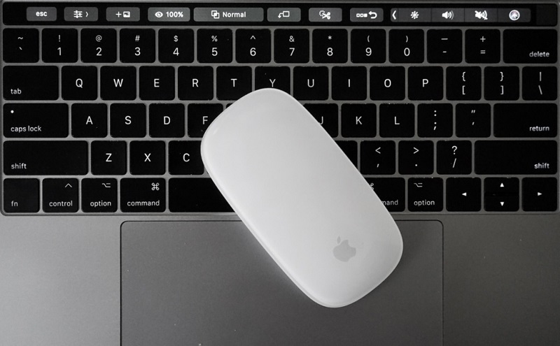Sử dụng chuột Macbook tương thích