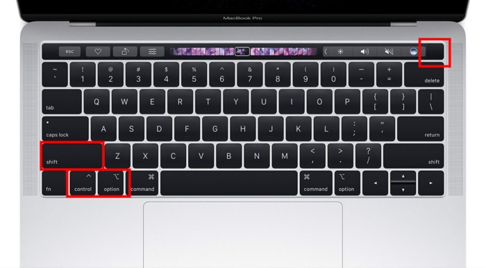Khắc phục Macbook không lên nguồn​ bằng cách sử dụng tổ hợp phím
