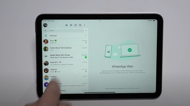 Gọi điện thoại bằng sim trên iPad​ gọi qua ứng dụng thứ 3