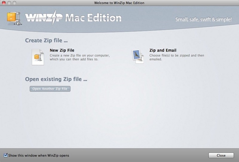 Phần mềm giải nén Winzip