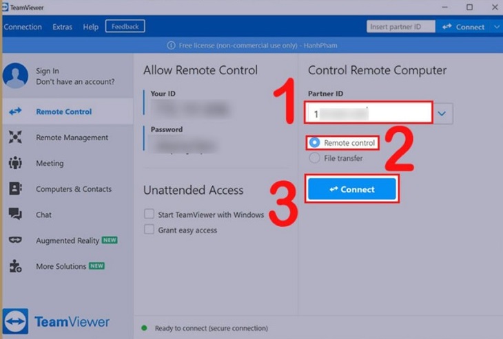 Cách bật mở Teamviewer trên Macbook