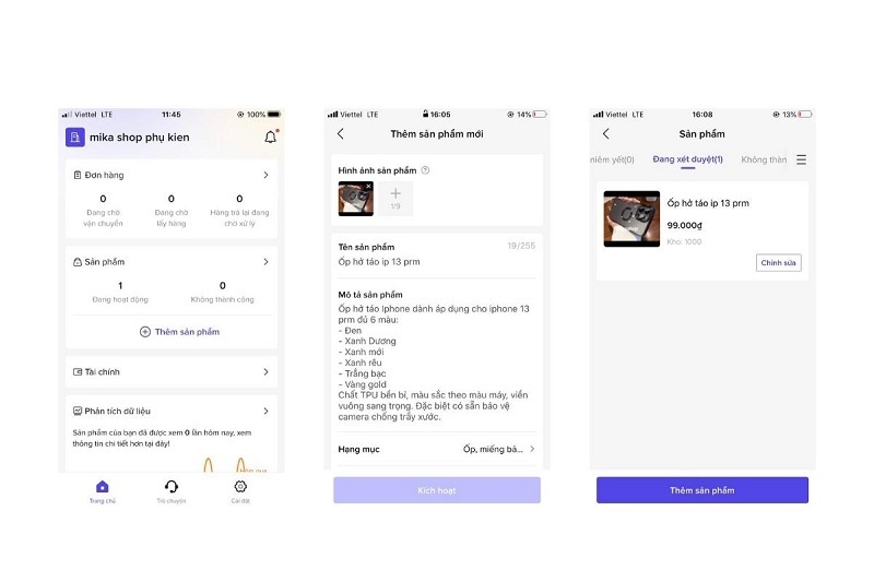 Hướng đăng sản phẩm lên Tiktok shop bằng điện thoại