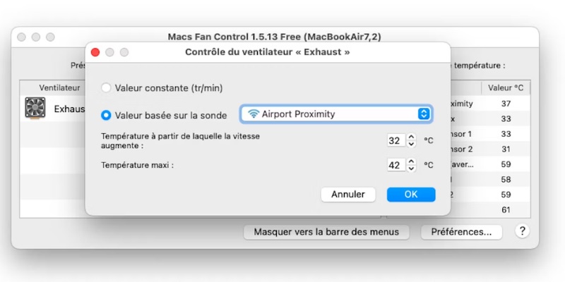 Cách điều chỉnh tốc độ quạt Macbook Pro