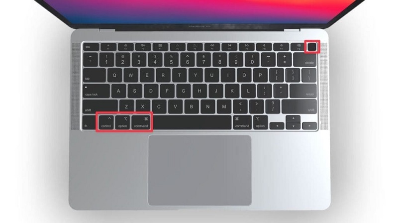 Sử dụng phím tắt trên Macbook để khởi động lại