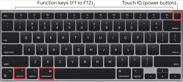 Sử dụng phím tắt trên Macbook để khởi động lại