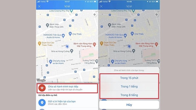 Cách định vị iphone của chồng qua ứng dụng định vị bên thứ 3
