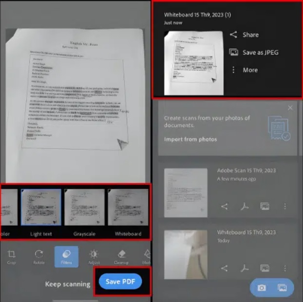Dùng ứng dụng Adobe Scan tạo file PDF từ ảnh trên điện thoại miễn phí
