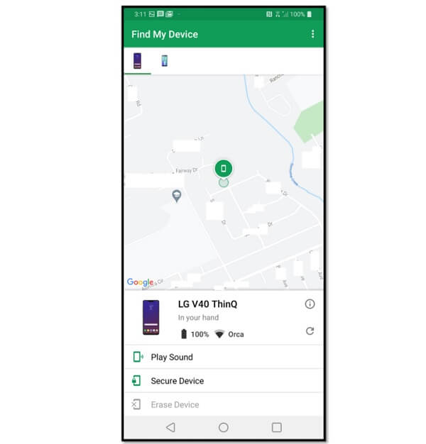 Cách theo dõi điện thoại qua Gmail trên thiết bị Android