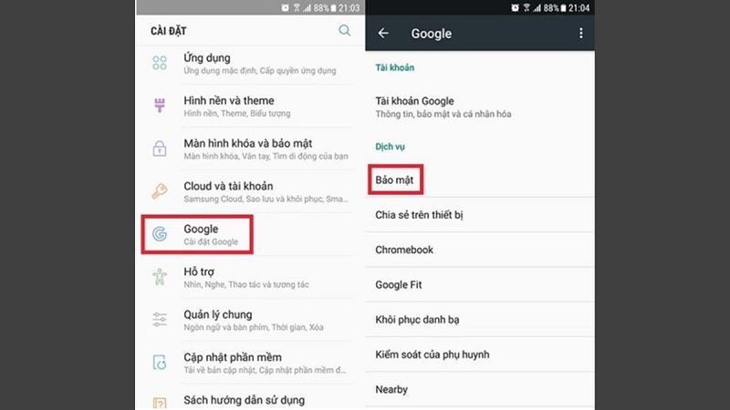 cách cài định vị giữa 2 điện thoại Samsung