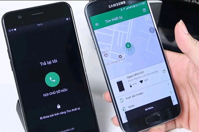 Lợi ích khi cài định vị giữa 2 điện thoại Samsung