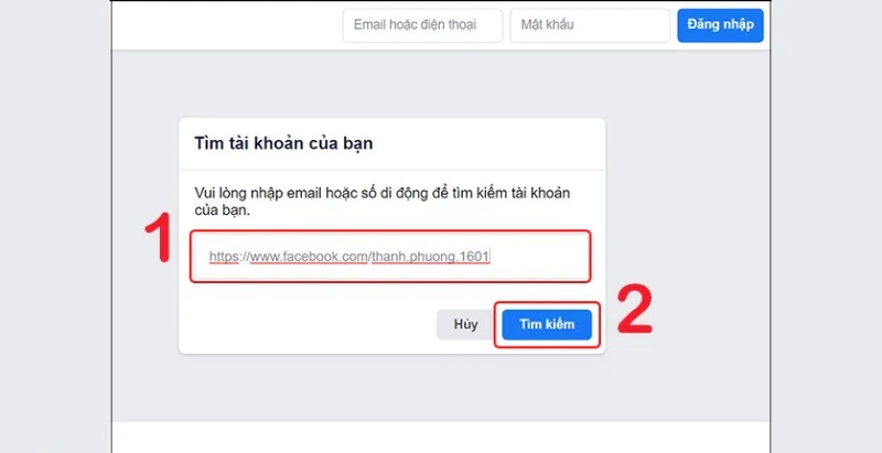 6 Cách lấy lại Facebook cũ khi quên mật khẩu