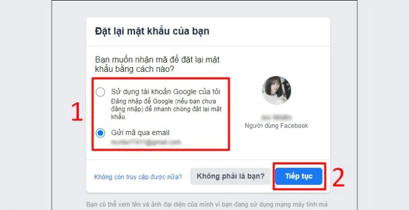 6 Cách lấy lại Facebook cũ khi quên mật khẩu
