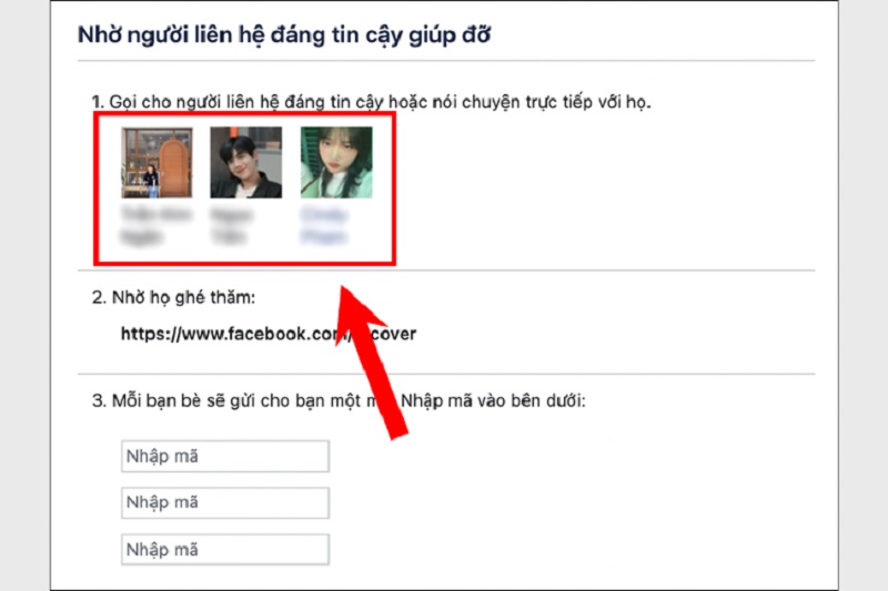 Cách lấy lại Facebook không cần mã xác nhận nhanh chóng