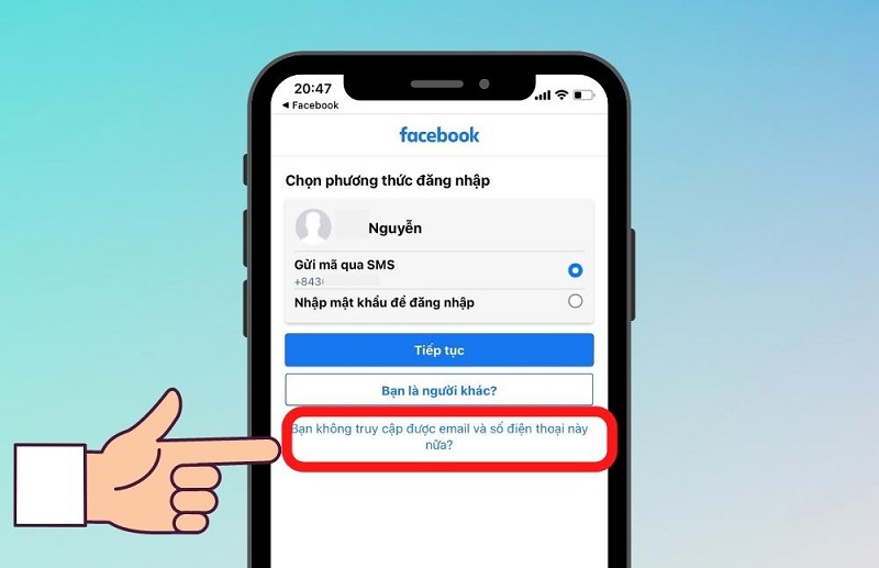 Cách lấy lại Facebook không cần mã xác nhận nhanh chóng