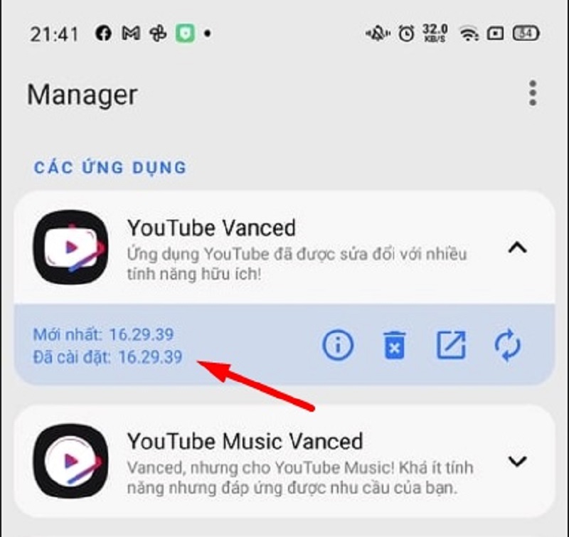 Sử dụng phần mềm Youtube Vanced