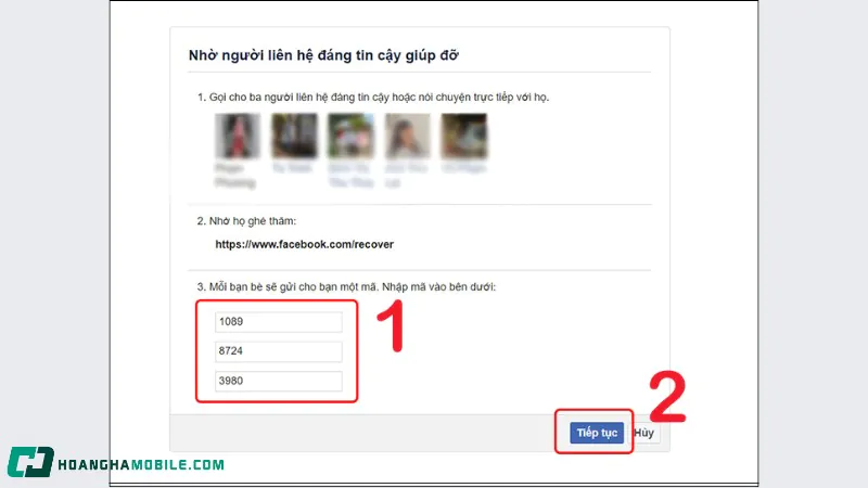 6 Cách lấy lại Facebook cũ khi quên mật khẩu