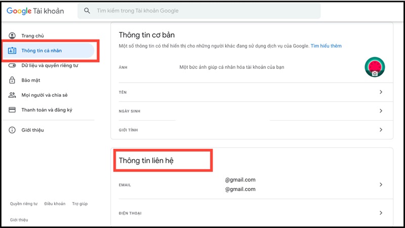 Đăng kí, tạo nhiều Gmail bằng cách thay đổi tên địa chỉ