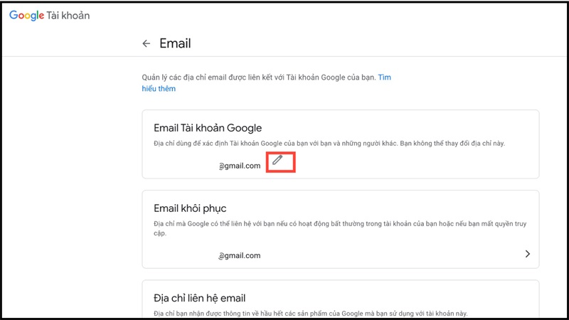 Đăng kí, tạo nhiều Gmail bằng cách thay đổi tên địa chỉ