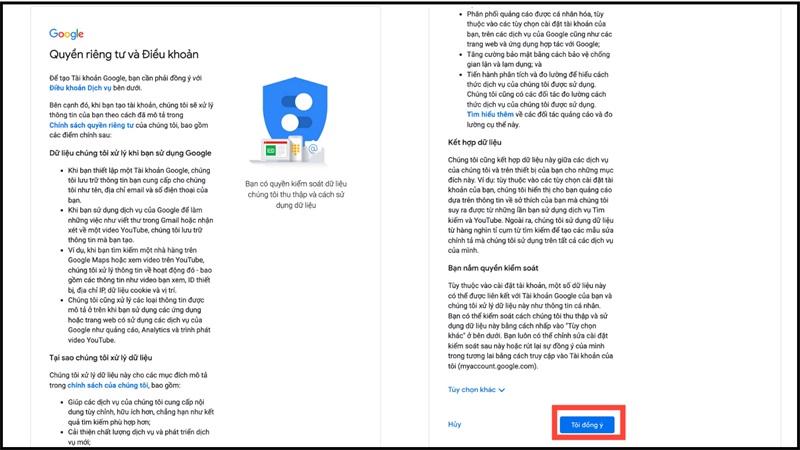 Đăng kí, tạo nhiều Gmail bằng 1 số điện thoại