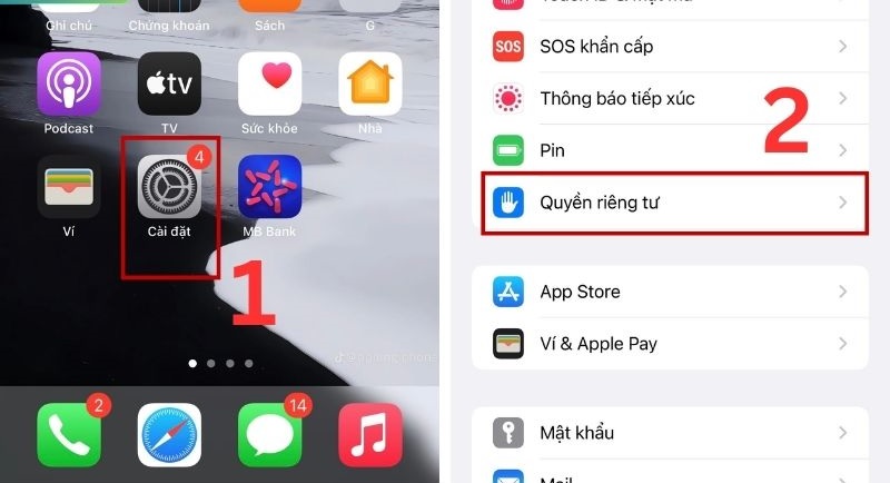 Cách tắt quảng cáo Shopee trên điện thoại iPhone