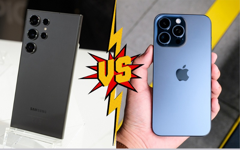 So sánh iPhone và Samsung chi tiết