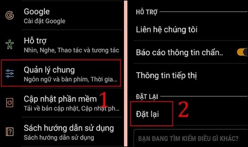 Cách giải phóng bộ nhớ điện thoại Samsung bị đầy