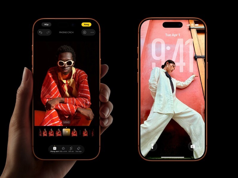 Màn hình iPhone 17 Pro Max sắc nét mượt mà khung hình