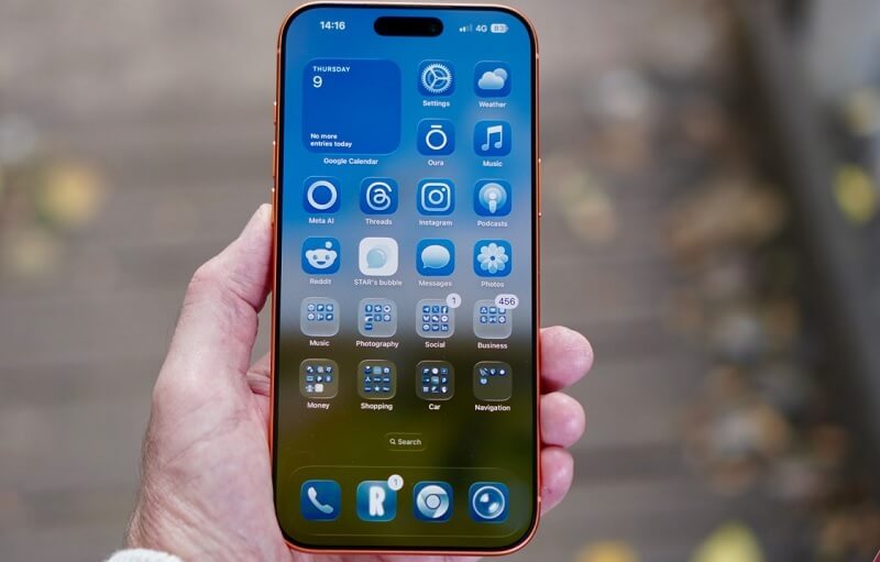 iPhone 17 Pro Max hệ điều hành tiện lợi 