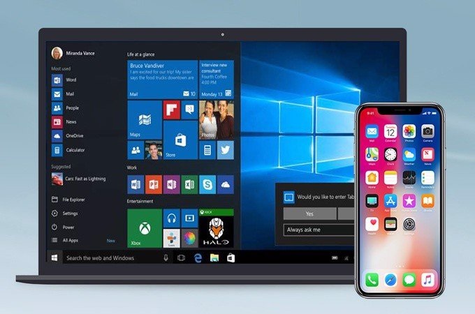 Phản chiếu màn hình iPhone lên máy tính window bằng cách sử dụng phần mềm 5KPlayer