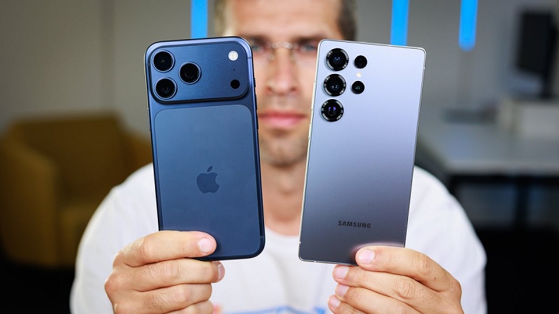 So sánh iPhone 17 Pro Max vs Samsung Galaxy S25 Ultra qua hiệu năng