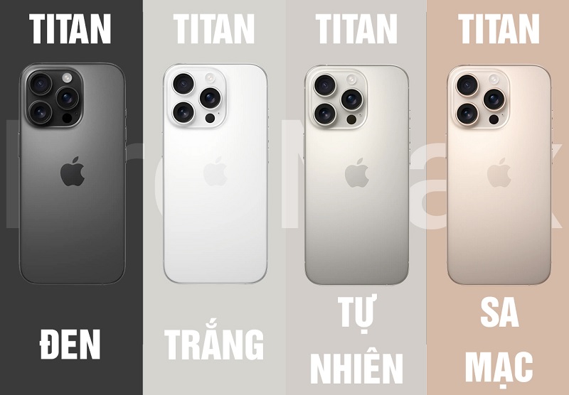 So sánh iPhone 17 và 16 Pro Max qua màu sắc