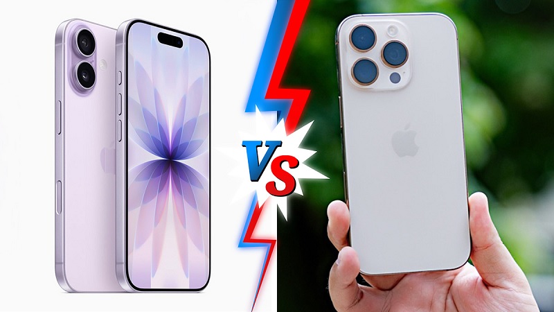 iPhone 17 và iPhone 16 Pro