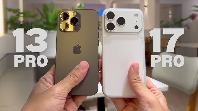 iPhone 17 Pro và iPhone 13 Pro