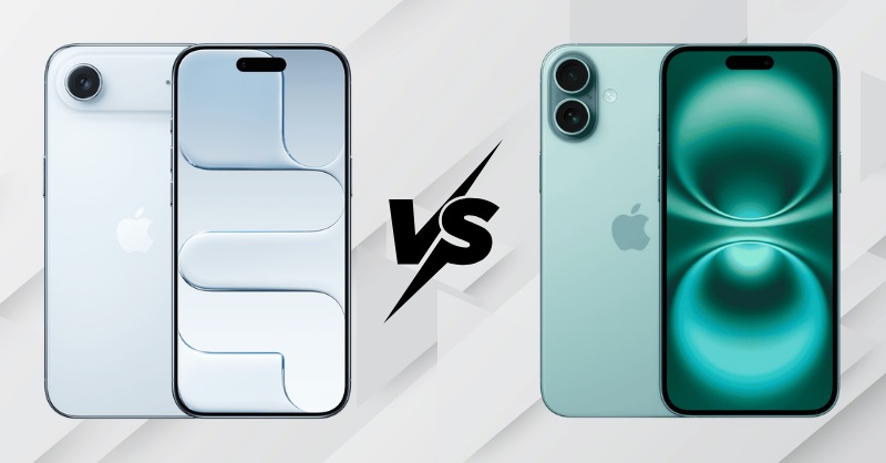 So sánh iPhone Air và iPhone 16 Plus qua Pin và thời gian sử dụng