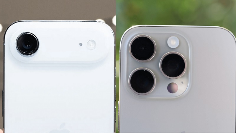 So sánh iPhone Air và iPhone 16 Pro qua tính năng AI