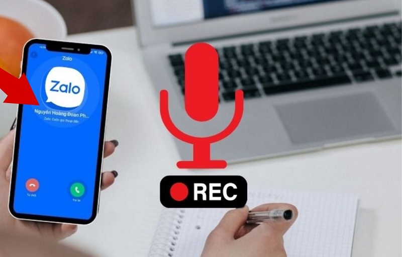 Ghi âm Zalo trên điện thoại iPhone