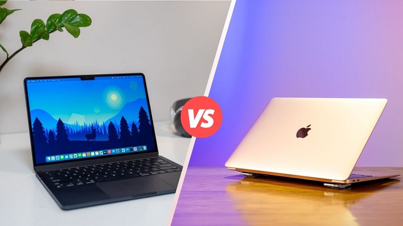 So sánh MacBook Air M2 cũ và MacBook Air M1 cũ với MacBook Air M3 cũ