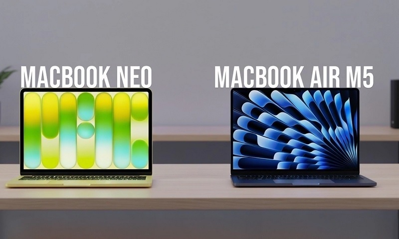 MacBook Neo và MacBook Air M5