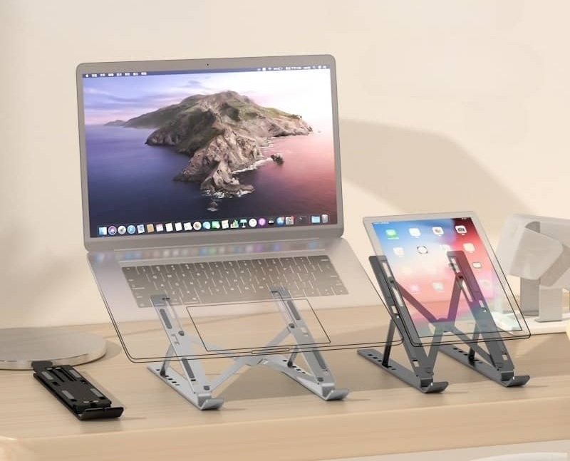 Kê laptop gập gọn cho macbook neo