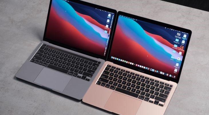 So sánh Macbook Air M1 và Macbook Pro M1