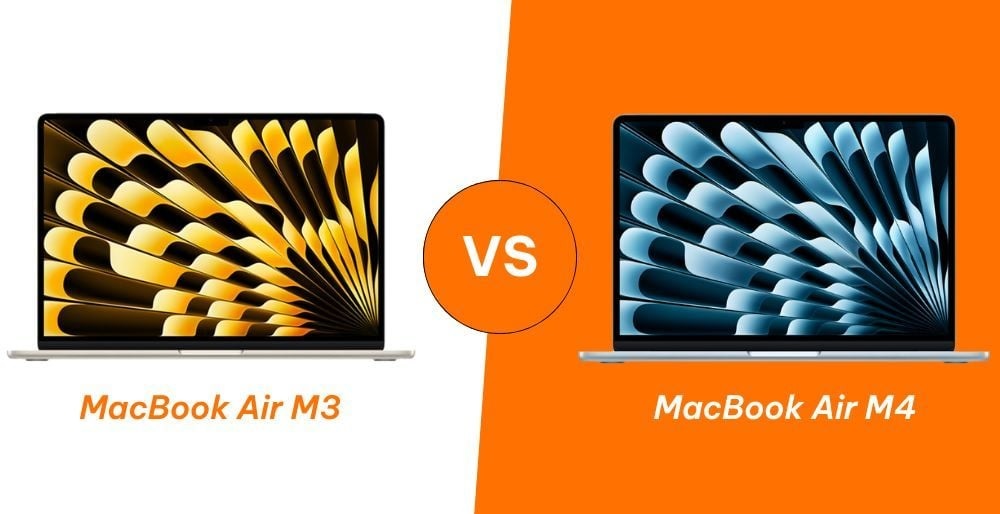 So sánh MacBook Air M4 và MacBook Air M3 qua màn hình